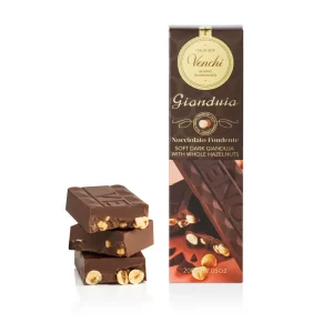 Venchi, Dark Gianduia with Hazelnuts soft Bar