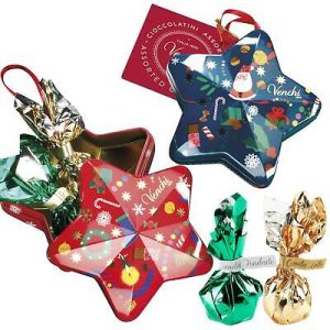 Star Metal Tin Christmas Alice