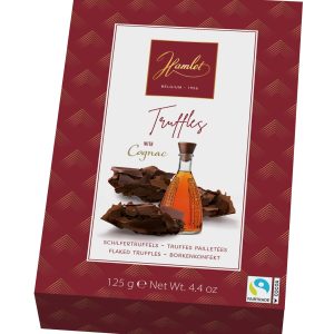 Box Liqueur Truffles Dark Cognc