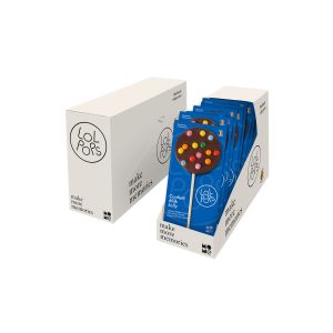 Flowpack Chocolate Lolly Confetti & Disco Milk