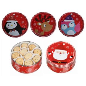 Tin X-Mas Danish Cookies - Image 1
