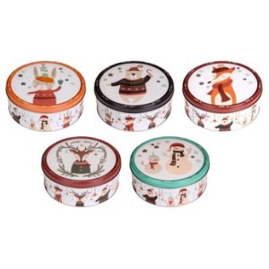 Tin Winter Woodland Cookies - Image 1