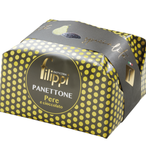 Panettone with Pears and Chocolate