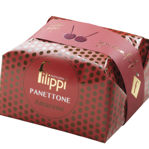 Panettone With Candied Black Cherries