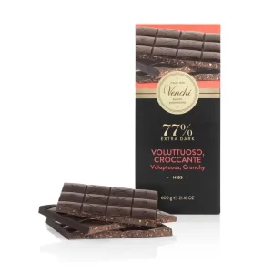 Venchi.77%Nibs Maxi Bar 600G - Image 1