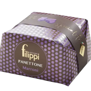 Panettone With Candied Chestnuts 500g