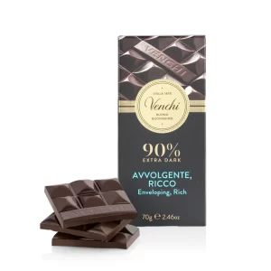 Venchi.90% Extra Darkchocolate Bar - Image 1
