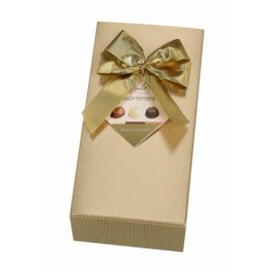 Box Chocolates "Exellent" Gold with Bow - Image 1