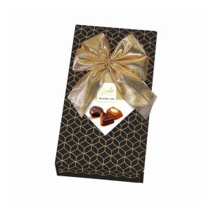 Box Pralines "Collection"Black with Bow