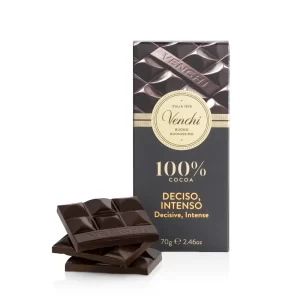 Venchi.100% Extra Darkchocolate Bar